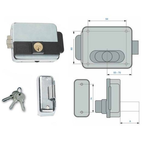 Assa Abloy YALE 5011/1Z Serratura Elettrica a Incastro 12V