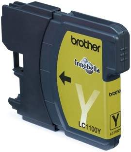 Brother LC-1100Y Yellow Ink Cartridge Blister Pack Originale Giallo