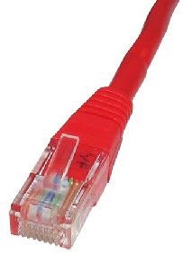 Mediacom 2m Cat6 UTP cavo di rete Rosso